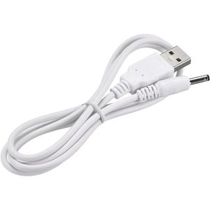 uxcell USB Type-A Male to 3.5 x 1.35mm DC 5V 1A Plug Barrel Connector Charge Cable White