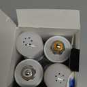 CPPSLEE Upgraded LED Flame Light Bulbs, 4 Modes Flickering Light Bulbs, E26 Base Fire Flame Bulb for Halloween Decorations Outdoor, Christmas Lights Patio Indoor Home Decor (Blue, 4 Pack)