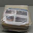 PrinceDeco Velvet Couch Cover Loveseat Covers for 2 Cushion Couch 3 Piece Sofa Covers for Dogs Washable Loveseat Covers Width Up to 72 Inch No Slip Stretch Sofa Slipcover(Medium, Ivory)