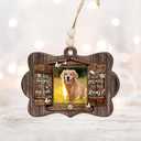2 x Personalized Dog Memorial Ornament  Pet Loss Christmas Ornament, Custom Pet Remembrance Keepsake, Sympathy Gift for Loss of Dog, Forever in My Heart Ornament
