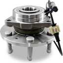 515096 [4WD AWD] Front Wheel Hub Bearing Assembly 6 Lugs w/ABS Compatible for Cadillac Escalade ESV EXT Chevy Silverado Suburban 1500 Tahoe Avalanche GMC Sierra Yukon XL 1500 2007-2014