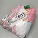 Capoda Pink Christmas Tree Skirt Gingerbread Man Candy Christmas Tree Skirt 48 Inch Xmas Tree Mat Gingerbread Christmas Tree Skirts Mat for Holiday Christmas Party Decorations Indoor Outdoor