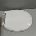 American Standard 5503B00B.020 Transitional Slow-Close Round Front Toilet Seat, White, 16.63"L x 14.19"W