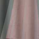 Horaldaily Pink Cotton Blend Tablecloth 60×84 Inch Rectangular, Farmhouse Style, Wrinkle Resistant Washable Table Cloth, Hemstitched Embroidery Table Cover for Home