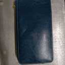 Foxer Large Women's Card Wallet, Navy Blue