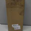 Floor Scrub Brush with Long Handle, 3 in 1 Scrape and Heavy-Duty Stiff Bristle Scrubber Brush for Cleaning Shower Bathroom, Patio, Garage, Kitchen, Wall and Deck (White, 1 Pack)