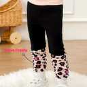 Toddler Baby Girls Sweatsuit Unique Elastic Pant Design Sweat Matching Sets Fall 2 Piece Sweatshirts Outfit 1-4T