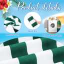 Peryiter 6 Pcs 72 x 36 Inch Oversized Beach Towels Set Quick Dry Pool Towels Absorbent Camping Travel Blankets Set for Women Men Bath Beach(Fresh Color,Stripe)