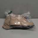 Luoika Women's Wide Width Ankle Boots - Black Brown Short Boots Block Low Heel Side Zipper Booties. Size 8