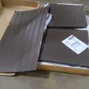 Arrow 4' x 2' x 2' Spacemaker Espresso 134 Gallon Hot-Dipped Galvanized Steel Storage Deck Box