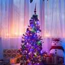ASENEK Christmas Light, 33ft 100 LED Outdoor String Light with Timer & 8 Modes, 3AA Battery Operated Waterproof String Light for Outdoor and Indoor Dcor Multicolor