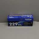 Brother Genuine TN229XXLBK Black Super High Yield Printer Toner Cartridge - Print up to 4,500 Pages(1), Compatible with HL-L3295CDW, HL-L8245CDW, MFC-L3780CDW, and MFC-L8395CDW Printers