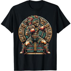 Boxing Mexico T-Shirt Black 6XL