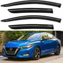 Window Visors Rain Guards for 2020-2025 Nissan Sentra, Out-Channel Window Vent Wind Deflectors Visors Shades for 20-25 Sentra
