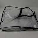 Suitcase Cover for Luggage TSA Approved Clear PVC Thickened Protective Sleeve Cover for Wheeled Luggage Waterproof  36x50x21 