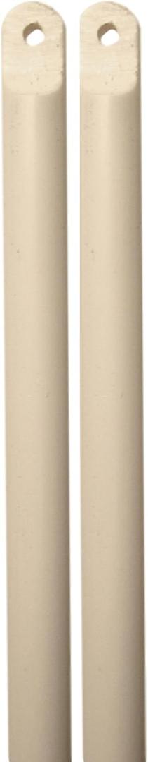 New Blind Wand/Rod - Choose Color and Pack Size - High Strength - Built in Integrated Tip (Ivory 3 Pack, 48")