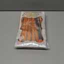 2 x 4 Packs Total 39 Feet Halloween Parade Floats for Trailer Car, Black Orange Foil Fringe Garland Tinsel Streamers Banner Table Skirts for Halloween Dia De Los Muertos Homecoming Birthday Party