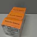 3 x Santa Cam, Santa Camera - Santa Cam Ornament with Realistic Flashing Red Light for Fun Indoor and Outdoor Decoration