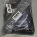 4 Pcs Newsreader Costume 70s 80s TV Host Accessories Kit with Short Brown Wig Mustache Microphone Striped Tie for Adult Men Halloween Movie Cosplay Party Dress up