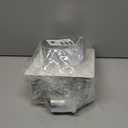 Dryer Vent Cover Outside 5 Inch, Dryer Vent Cover for Exterior Wall, External Extractor Wall Vent Exhaust Vent Cover with Screen and Damper, Dryer Vent Cap for Duct House Kitchen Range Hood AC, White