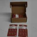 Amazon Basics 60-Pack Hearing Aid Size 312 Zinc-Air Batteries, 1.45 Volt, Brown Tab, 4-Year Shelf Life, Child-Safe Package (Use Scissors to Open)