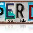 Vintage Super Dad Street Sign Wall Decor Metal Tin Signs for Bar Home Bedroom Garage (15.75L" x 3.94W")