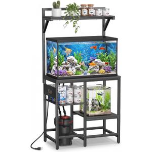 29 Gallon Fish Tank Stand for Standard & Breeder Tanks