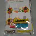 Winlyn 24 Sets Thanksgiving Turkey Ornaments Decorations Art Sets DIY Thanksgiving Craft Kits Fall Crafts Autumn Leaf Pumpkin Turkey Foam Stickers Arts and Crafts for Kids Party Classroom Activities