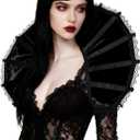 L'VOW Victorian Collar Gothic Stand Up Vampire Collar for Women Halloween Masquerade Cosplay