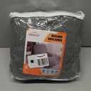 VANSOFY Recliner Chair Cover, 3-Pieces Stretch Recliner Covers for Recliner Chair Soft Reclining Chair Slipcover Furniture Protector for Dogs Cats(Dark Gray) (1 Seater)