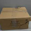 novelinks Clear Stackable Storage Bins with lid Storage Boxes Durable Plastic Organizer Containers for Home Office, Kitchen, Craft Supplies (10 Quart 4 Pack)