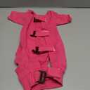 IECOii Dog Surgery Recovery Suit for Female Or Male Dogs,Post Surgery Dog Onesies for Spay Neuter,Small Dog Surgical Suit for Abdominal Wound and Rear Leg,Dogs E-Collar & Cone Alternative,S-Rosered (Small(Chest:15.3-18.9 in))