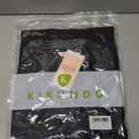 KIRUNDO Long Sleeve Shirts for Women 2025 Fall Fashion Outfits Going Out Tops Collar V Neck Blouses Ribbed Knit Loose Tunic (Small, Black)