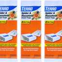 TERRO T3206SR Non-Toxic Indoor Spider, Ant, Cockroach, Centipede, & Insect Traps - Includes 12 Bug Traps Indoor for Homes
