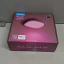 2 Pcs Motion Sensor Rechargeable Ceiling Light with Remote, 12000mAh 550LM Wireless Shower Lights for Inside Shower, Battery Operated RGB Closet Lights Sensored LED Overhead Garage Lighting No Wiring
