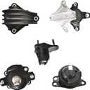 5Pcs Engine Motor Mount kit Compatible with Accord 2013 2014 2015 2016 2017 L4 2.4L Automatic Transmission A65071 A65072 A65054 A65040 A65068