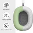 FILOTO Case for Airpods Max Headphones, Ear Pad Case Cover/Ear Cups Cover/Headband Cover for AirPods Max (USB-C/Lightning)(2024/2020), Silicone Accessories Cases (Cactus Green)