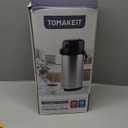 TOMAKEIT Airpot Coffee Carafe for Keeping Hot,102oz/3L Coffee Dispenser Thermal with Pump,Insulated Stainless Steel Hot Beverage Dispenser for Parties,Thermal Carafe for Hot Drinks Water Tea Chocolate