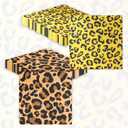 40 PCS Leopard Print Party Napkins Leopard Print Theme Party Paper Napkins | Leopard Print Party Napkins Leopard Print Theme Party Paper Napkins Safari Prints Paper