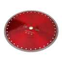 Casaverde 14" Diamond Turbo Saw Blade with 1" Arbor for Granite,Marble,Brick,Masonry,Paving Flag,Concrete