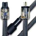 10 Awg Hi-End HiFi Power Cable with Ferrite Shielding Ring Audio Universal Ac Cord 10FT(3m)