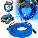 9995862 18M DIY Cable & Swivel 2 Wire Replacement Parts for Dolphin Pool Cleaners M200, Nautilus CC Plus, Maytronics 9995862-DIY