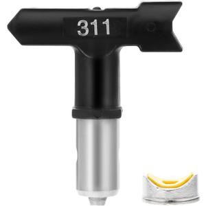 DOITOOL Reversible Airless Sprayer Tips 1.96X1.77X0.59In Paint Sprayer Nozzle Replacement Spray can Nozzle Tips for Wall Painting and Spraying Accessories
