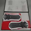 Lux Dual Grip Socks - Soccer Grip Socks for Men and Women. GripArray Performance & Comfort L