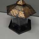 SEDLAV Wild Bird Feeders for Outside, Hanging Bird Feeder Squirrel Proof, Outdoor Birds Feeders Wild Bird Seed, Garden Yard Decoration, Hexagon Shaped with Roof