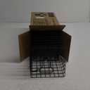 Live Squirrel Trap Heavy Duty Humane Animal Cage Trap - 17 x 7 x 7 (Black)