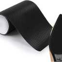 39 in Sole Protector for High Heel Shoes, Anti-Slip Shoe Bottom Protector, Self-Adhesive Sole Protector for Red Bottom Heels Flats Dress Shoes Black (5 in *39 in) (39in-Faceted Tread)