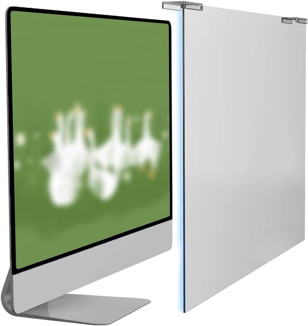 Monitor Screen Protector for 24" Displays  Crystal Clear Anti-Blue Light Filter with UV & Glare Protection | Soothes Tired Eyes, Reduces Dryness & Visual Stress