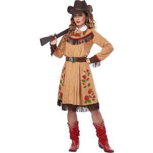 Women's Annie Oakley Costume (X-Large, Tan)