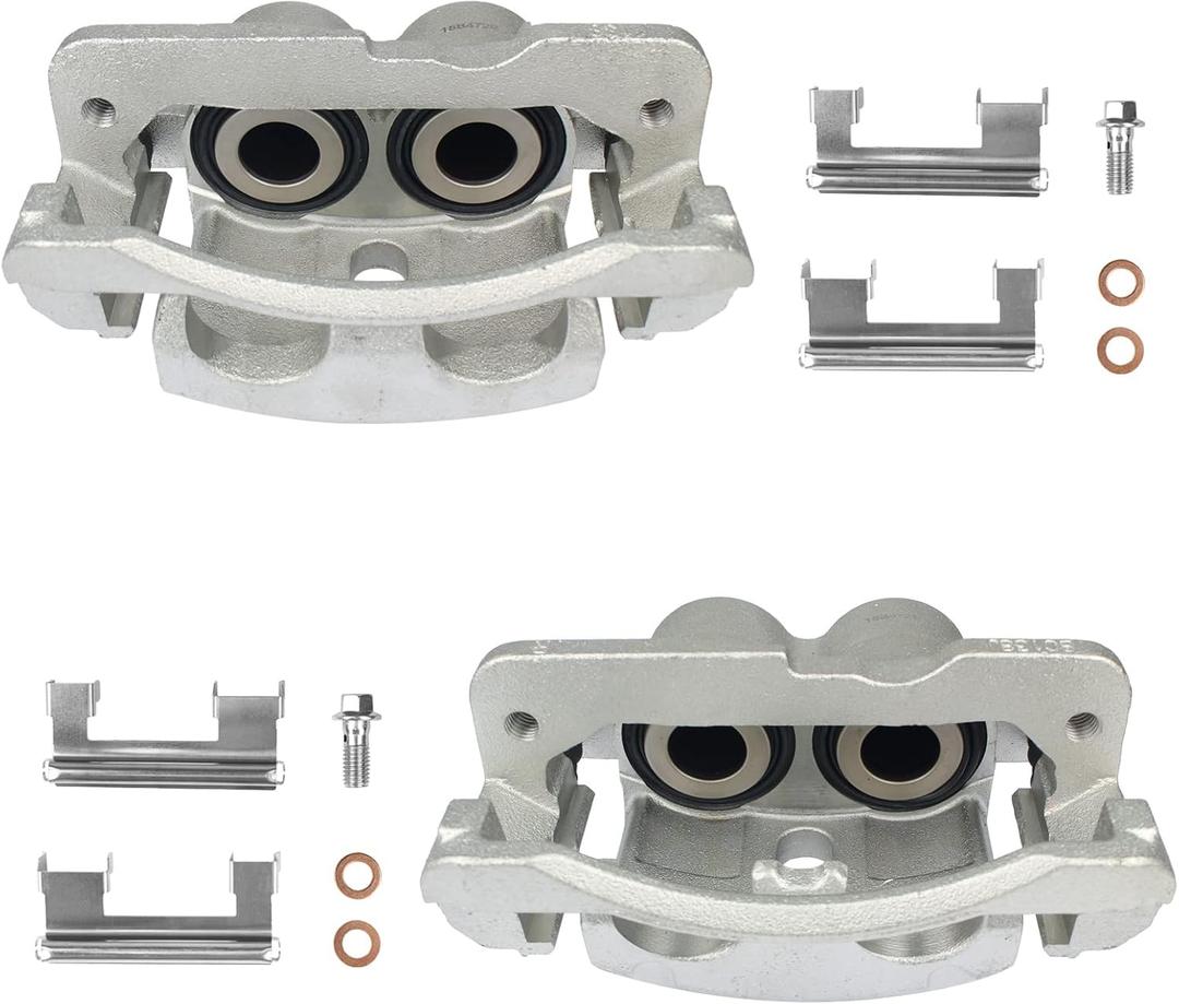 Autoround Brake Caliper fit for 1999-2013 Chevy, GMC, Cadillac, Hummer - Tahoe/Yukon/Escalade/Silverado 1500 / Sierra 1500 / Express 1500, Left and Right Side, Replacement # 18B4728 18B4729